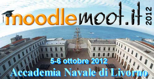 Logo MoodleMoot 2012 Livorno